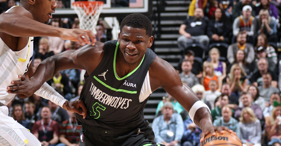 森林狼客场击败老鹰，终结对手主场连胜