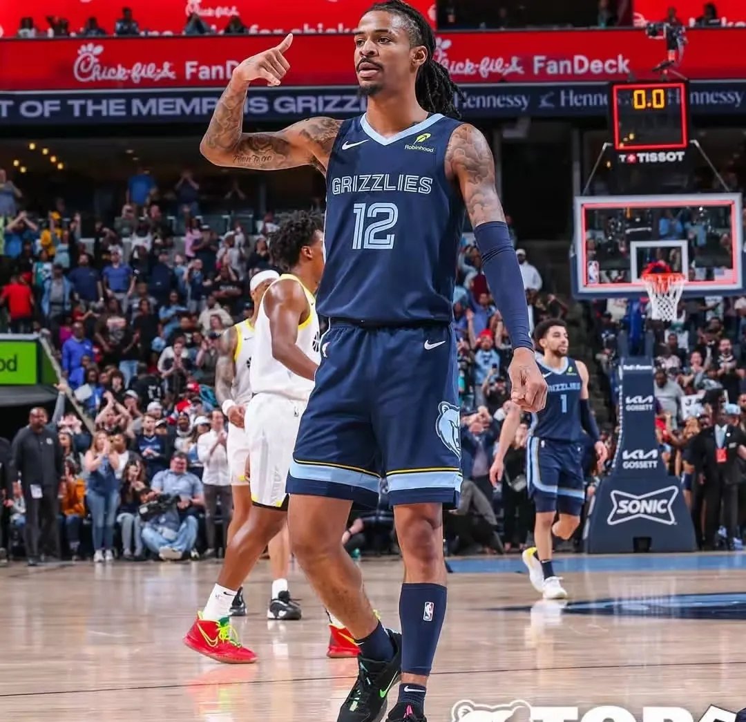 DB game-灰熊击败开拓者，莫兰特别发威