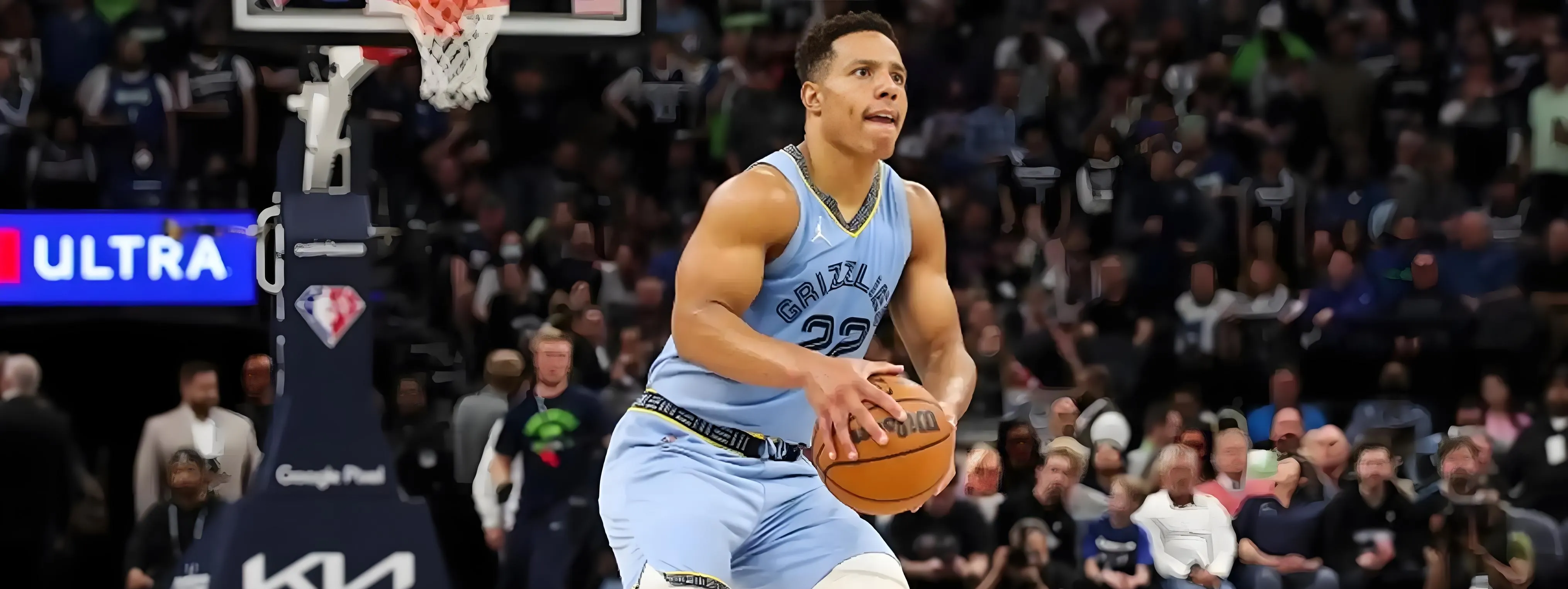 灰熊击败开拓者，莫兰特别发威