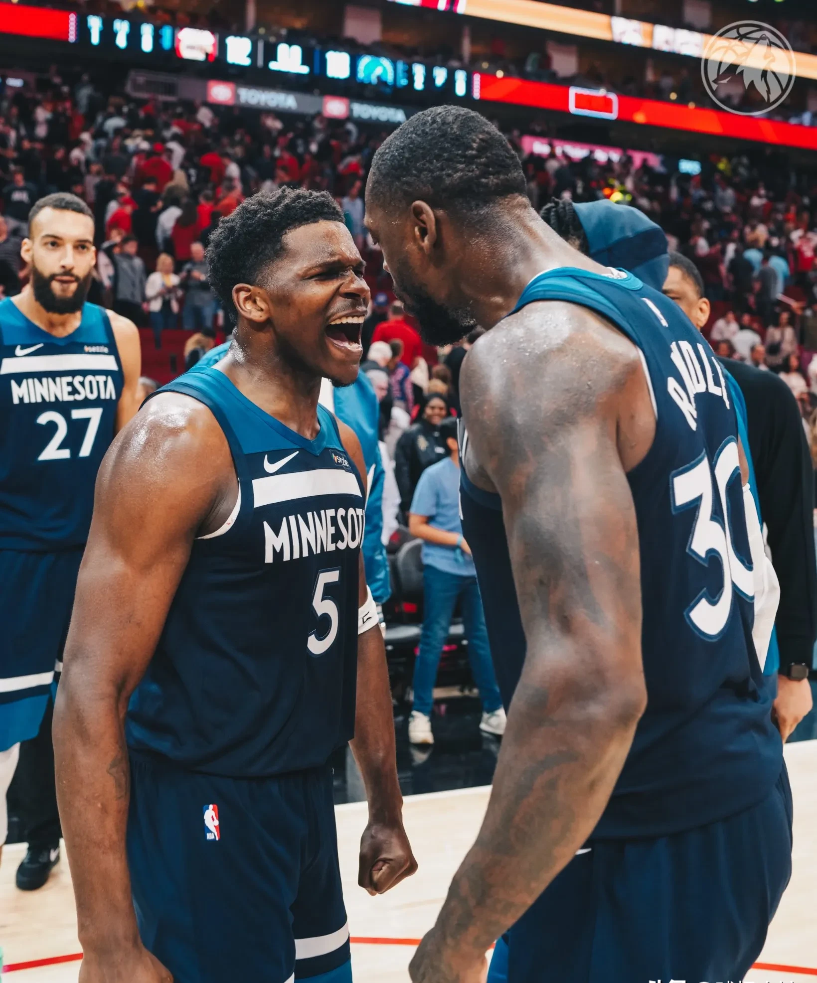 森林狼队击败凯尔特人队